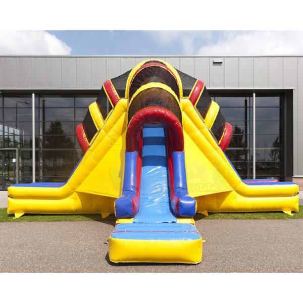 Quality Bright Colors Commercial Inflatable Slide Climbing Slipping Games OEM for sale