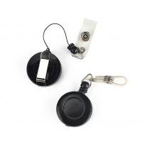 China Multipurpose Retractable Badge Reel  , Name Badge Clips For Employee ID Cards factory