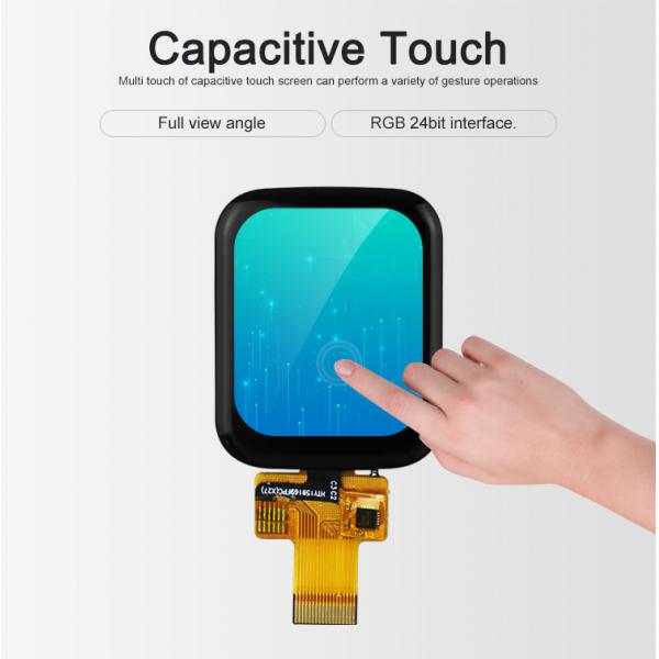Quality Polcd 1.69 Inch 240x240 Ips Lcd ST7789V Small Lcd Touch Screen 4 Line SPI for sale