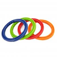 China Eco - Friendly Dog Chew Toys , Portable Puller Rings For Dogs TPE Material factory