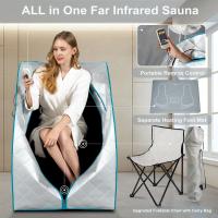 China Full Body Healthy Care Body Slimming Portable Infrared Sauna One Person factory