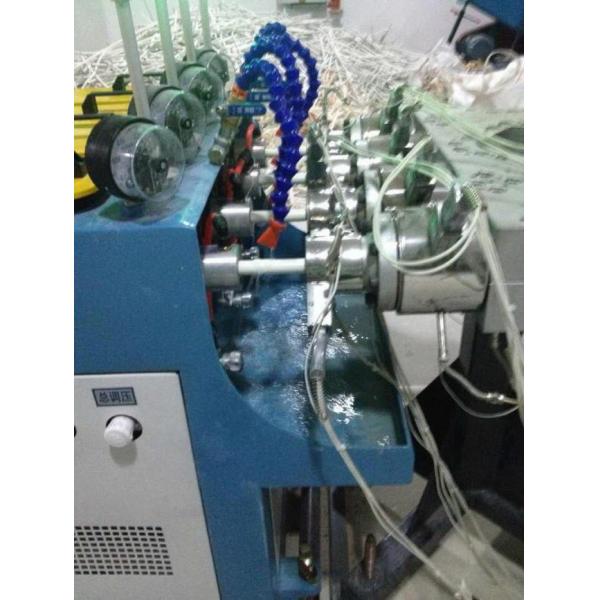 Quality Air Supply >0.5Mpa PVC Pipe Extrusion Line , PVC Pipe Making Machine Four Cavity Extrusion for sale
