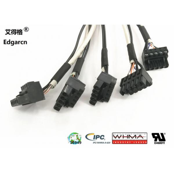 Quality Edgar Industrial Wire Harness Right Angle Dc Power Extension Cable 5.5 * 2.1mm for sale