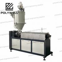 China PA66 Nylon Bars Extrusion Machinery Plastic Thermal Break Profile Forming Extruder Machine factory