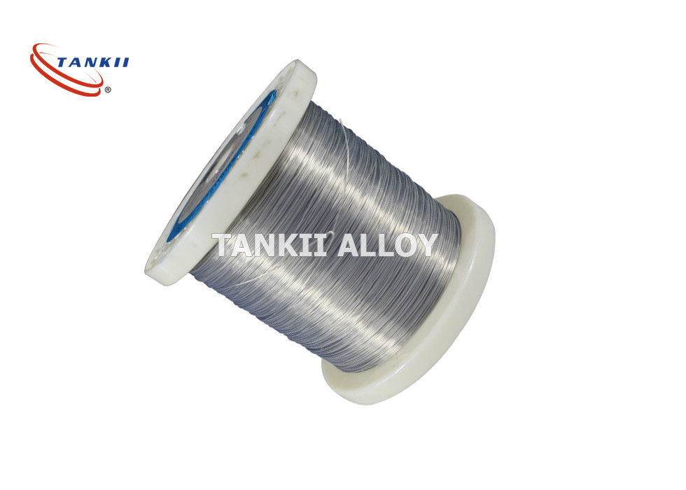 China NCHW-1  Nichrome Alloy Electric Resistance Wire For Heating Elements 0.08mm factory