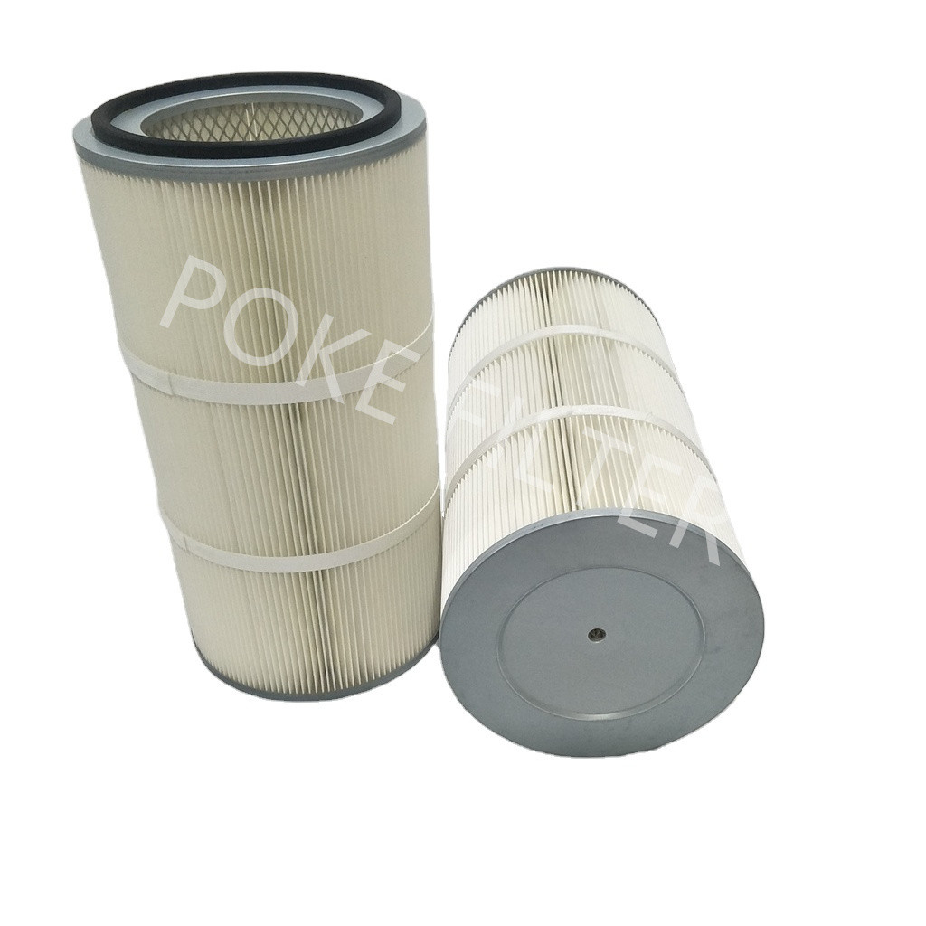 China Polyester Fiber Dust Filter Cartridge 3266 Dust Collector Air Filter Cartridge factory
