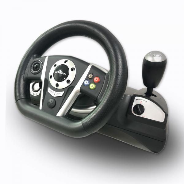 Quality All In One Video Game Steering Wheel For PC X-INPUT/P3/XBOX 360/XBOX ONE/P4 for sale