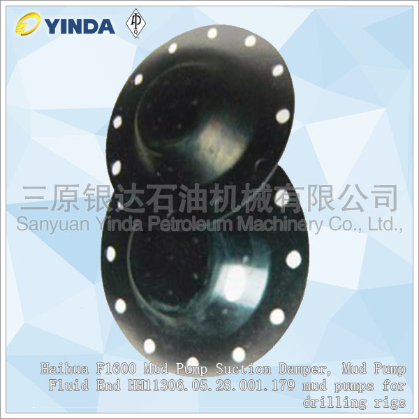 Quality Haihua F1600 Mud Pump Suction Damper, Mud Pump Fluid End HH11306.05.28.001.179 for sale