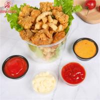 Quality Mini Round 0.5OZ Disposable Plastic Cup For Dipping Sauce for sale