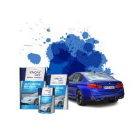 Quality Solid Color Base Coat Automotive Paint One Component Greenish Blue Car Paint for sale