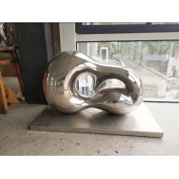 China Handicraft Indoor Metal Sculptures , Abstract Art Metal Sculpture Home Decor factory