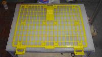 China Yellow Plastic Brick Guard System / Scaffolding Safety Accessories factory
