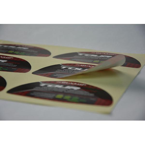 Quality Golf Waterproof Vinyl Label Stickers Strong Glue For Brand Protection for sale