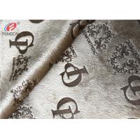 China 100% Polyester Knitted Velvet Glue Printed Fabric Plush Velboa Fabric For Sofa factory