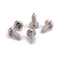 Quality Tamper Proof Self Tapping Metal Screws SUS410 Anti Theft Triangle ISO9001 for sale
