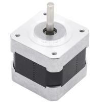 China Large Stock Nema 17 42mm Hybrid Stepper Motor 1.68A 38N.cm 4-wire for Large 3D Printer factory
