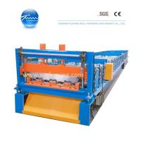 Quality Stable Floor Decking Roll Forming Machine 18.5KW For Forming Sheets for sale