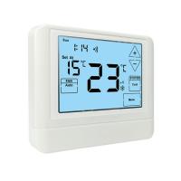 China 50 Hz Heat Pump Thermostat Adjustable Programmable WiFi Gas / Electric Room Digital Thermostat factory