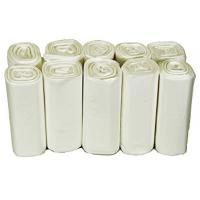 Quality Plastic Disposable 13 Mic 50l Garbage Bags , Star Seal Clear Can Liners for sale