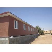 Quality Wind Proof Prefabricated Bungalow / Portable Light Steel Frame House for sale