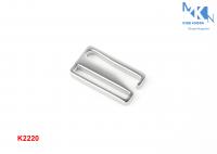 Buy cheap Zinc Alloy Metal Slide Buckle Nickle Color 25mm Inner Size For Bag RustProof from wholesalers