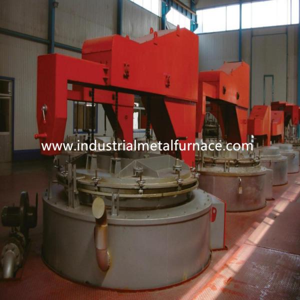 Quality Tilting Trolley Heat Treatment Furnace Bogie Hearth 320KW for sale