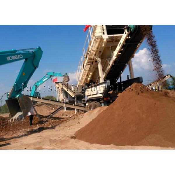 Quality ISO9001 415V 50TPH Construction Waste Recycling Machine for sale