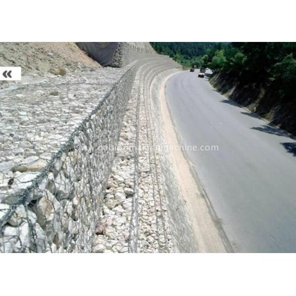 Quality Galvanized / PVC Coated Gabion Wire Mesh For Fencing Stone 2.7mm Wire Diameter for sale