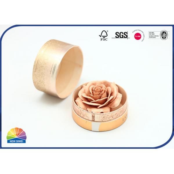 Quality Flower Paper Gift Packaging Tube Custom Logo Printed Matte Lamination for sale