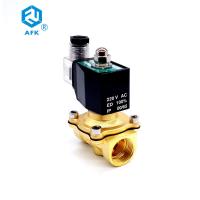 China Direct Acting 2T-40 Lpg Gas Solenoid Valve Zero Pressure DC 24V For CO2 Nitrogen Gas factory
