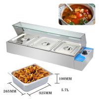 China 220V Stainless Steel Customized Portable Bain Marie for Commercial Catering Equipment factory