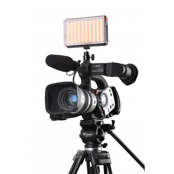 Quality Solid Light Weight Housing LED Camera Lights Black High CRI LED209As for sale