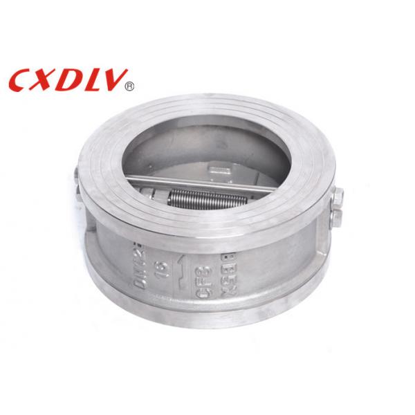 Quality Butterfly Type Dual Plate Wafer Check Valve Stainless Steel For Oil Water Gas for sale