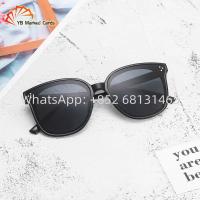 China Infrared Clear Black Plastic Sunglasses 50g 1.5mm For Scanning Poker factory