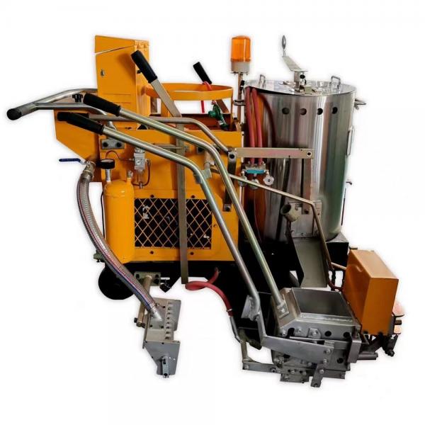 Quality 5.5HP Gasoline Thermoplastic Line Striping Machine moving speed 12km/H for sale