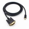 China 1920x1200  1.8M Gold Plated Mini Displayport To VGA Cable factory