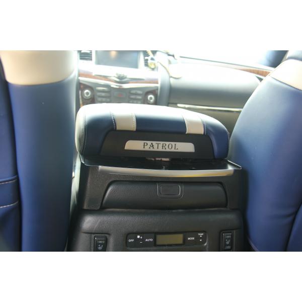 Quality Aftermarket PVC Ergonomic Car Interior Armrest For Nissan Patrol Y62 for sale