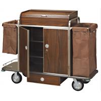 China Brown Room Service Trolley For Hotel factory