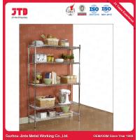 Quality 100kgs Bedroom Closet Wire Shelving Detachable 1200mm Shelf for sale