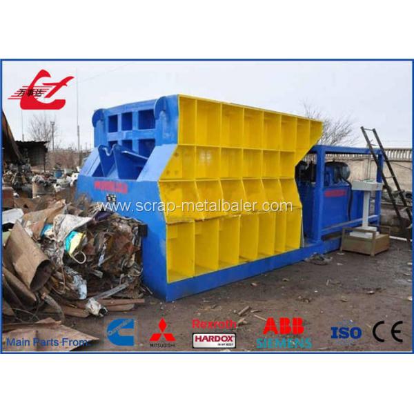 Quality Remote Control Big Mouth Horizontal  Scrap Metal Shear 74kW , Length 1400mm for sale
