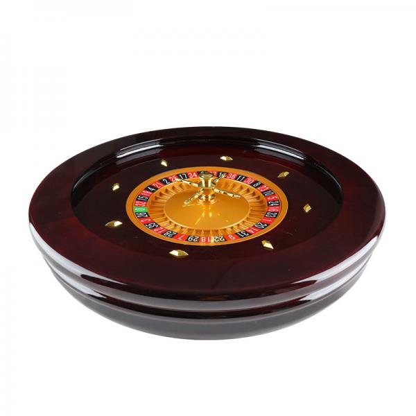 Quality 22 Inch / 20 Inch Roulette Wheel Casino Table Roulette Wheel Crafted for sale