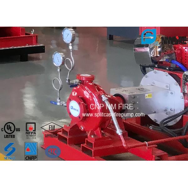 Quality 750GPM@120PSI Fire Fighting Water Pump With With Air / Water Cooling Method for sale