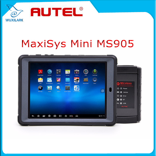 China NEW Original Autel MaxiSys Mini MS905 aBluetooth/WIFI Automotive Diagnostic Analysis System with LED Display for sale