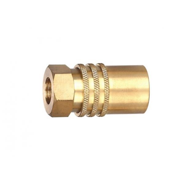 Quality Mold Coolant Brass Quick Coupler Compact And Extension Thread Ends Moldmate Series for sale