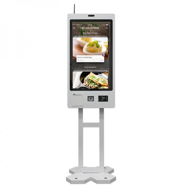 Quality Cashless Restaurant Ordering Kiosk HDMI Self Service Order Machine for sale