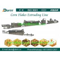 China Double screw extruder Corn Flakes Processing Line / equipment / machinery for sale