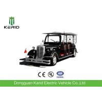 China Classic Open Top Sightseeing Bus 11 Seater Electric Classic Car with Maintenance Free Battery for sale