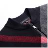 China Slim Fit Mens Warm Winter Sweaters Zip Front , Mens Knitted Cardigan Jacket factory