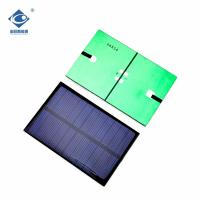 China 5.5V Strip Solar Photovoltaic Panel 0.6W Customizable Mini Epoxy Solar Panel ZW factory