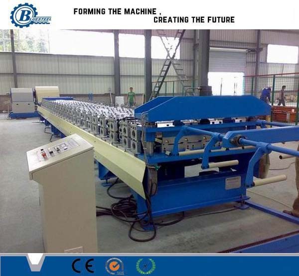 Quality High Speed Steel Roof Panel Roll Forming Machine With Hydraulic Station for sale